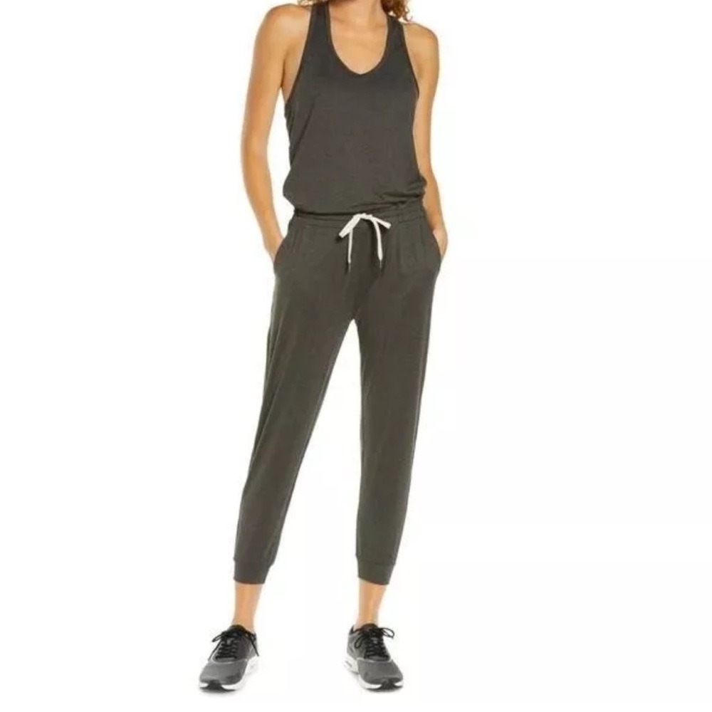 Vuori Dark Gray Jumpsuit